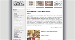 Desktop Screenshot of centromariodionisio.org