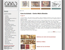 Tablet Screenshot of centromariodionisio.org